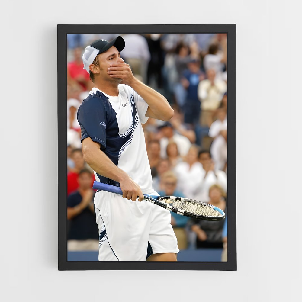 Poster Andy roddick – affiche Tennis (vue 2)